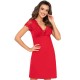 Сорочка с кружевными вставками Donna BETTY nightdress RED, Цвет: красный, Размеры: S