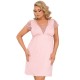 Ночная сорочка из вискозы Donna CELINE PLUS nightdress, Цвет: пудровый, Размеры: 5XL