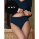 Набор трусов (2шт) Janira PACK-2 FRESH COTTON LACE 1030808 MID SLIP black, Цвет: black (черный), Размеры: M