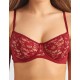 Кружевной мягкий бюстгальтер балконет Lina A 3069 румба, Цвет: румба, Размеры: 70D Кружевной мягкий бюстгальтер балконет Lina A 3069 румба, Цвет: румба, Размеры: 70D