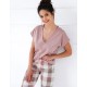 Женская хлопковая пижама Sensis NETTY, Цвет: розовый, Размеры: S