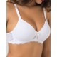 Бюстгальтер спейсер без косточек Sielei WONDER LACE 2456 bianco, Цвет: bianco (белый), Размеры: 95B
