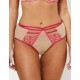 Трусы бразилиана Subtille DIAMOND brazilian, Цвет: телесный+розовый, Размеры: L