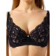 Кружевной бюстгальтер с поролоном Coquette Revue MIRACLE 89127-18, Цвет: черный, Размеры: 90B