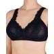Бюстгальтер мягкий без косточек Sielei WONDER LACE 2440 nero, Цвет: nero (черный), Размеры: 80D