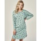 Ночная сорочка Taro NINA 2978-01, Цвет: зеленый, Размеры: M