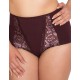 Высокие хлопковые трусы Valmira 2918/C вино с миндалем, Цвет: вино с миндалем, Размеры: L
