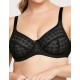 Бюстгальтер мягкий кружевной Glamorise GI9855 черный, Цвет: черный, Размеры: 85E