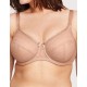 Бюстгальтер мягкий кружевной Glamorise GI9855 кофе с молоком, Цвет: кофе с молоком, Размеры: 85G