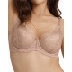 Кружевной бюстгальтер с поролоном Esotiq IDENTITY 41008 латте, Цвет: латте, Размеры: 75E
