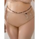 Высокие трусы слипы Kris Line CAMA high waist, Цвет: бежевый, Размеры: M