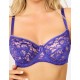 Бюстгальтер с мягкими кружевными чашками Lina A 6010 южная ночь, Цвет: южная ночь, Размеры: 75D