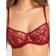 Бюстгальтер с мягкими кружевными чашками Lina A 6010 румба, Цвет: румба, Размеры: 75F