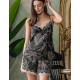 Шелковый комплект с шортами Mia-Amore ALYSSON 4032, Цвет: черный, Размеры: XL