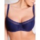Бюстгальтер балконет Sermija 123-09-L синий сапфир, Цвет: синий сапфир, Размеры: 75F