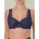 Бюстгальтер балконет тюльпан VOVA LAURA V32526 темно-синий, Цвет: темно-синий, Размеры: 80F
