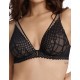 Мягкий кружевной бюстгальтер Esotiq INNOCENT 41184 черный, Цвет: черный+серый, Размеры: 70E