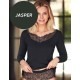 Кофта Janira BELLE COTTON 1040075 jasper, Цвет: jasper (темно-зелены, Размеры: S Кофта Janira BELLE COTTON 1040075 jasper, Цвет: jasper (темно-зелены, Размеры: S