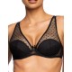 Бюстгальтер бралетт с пуш-ап MAT DOTSSY Czarny M-3714-11-1, Цвет: черный, Размеры: 65F