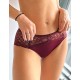 Трусы брифы Albina L FLIRT 345 бургундия, Цвет: бургундия, Размеры: XS