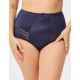 Трусы женские высокие Elli 711 темно-синий, Цвет: темно-синий, Размеры: L
