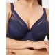 Бюстгальтер полумягкий Elli 3035 темно-синий, Цвет: темно-синий, Размеры: 75F