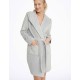Теплый халат с капюшоном Esotiq CAIRO 41152 серый, Цвет: серый, Размеры: 2XL