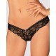 Кружевные трусики Obsessive SERAFIA PANTIES, Цвет: черный, Размеры: XS/S