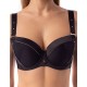 Формованный бюстгальтер балконет Coquette Revue ELIXIR 54112-06, Цвет: черный, Размеры: 90D