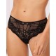 Кружевные трусы слипы Ysabel Mora 10140 BASIC LACE черный, Цвет: черный, Размеры: XL