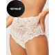 Высокие трусы слипы Ysabel Mora 10141 BASIC LACE черный, Цвет: черный, Размеры: XL