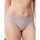 Хлопковые трусы слипы Ysabel Mora 10553 LINGERIE серый, Цвет: серый, Размеры: M