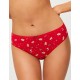 Новогодние трусы слип-миди Ysabel Mora 19526 CHRISTMAS, Цвет: красный, Размеры: XL