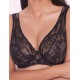 Бюстгальтер большого размера Alles FROZEN M Plus Bralette black, Цвет: черный, Размеры: 100B