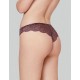 Кружевные трусики бразилиана Infiore RUMBA 887 bordeaux, Цвет: bordeaux (бордовый), Размеры: S