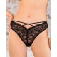 Кружевные трусики бразилиана Mioocchi NATALIE 8210 nero, Цвет: nero (черный), Размеры: S