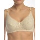Бюстгальтер бескаркасный хлопковый Valmira 1103 бежевый, Цвет: бежевый, Размеры: 80D