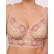Бюстье для большой груди Valmira 1144 бежевый с розовым рубином, Цвет: бежевый с розовым ру, Размеры: 80F