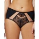 Высокие трусики Subtille ASTRA BLACK high-waist, Цвет: черный+телесный, Размеры: S