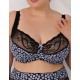 Бюстгальтер полумягкий Valmira 1109-1109/B черный с синим, Цвет: черный с синим, Размеры: 85H