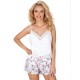 Топ и шорты для сна Donna ROSA 1/2 pyjamas ECRU, Цвет: экрю, Размеры: L
