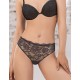 Кружевные трусы бразилиана Mioocchi MALENA 8216 nero, Цвет: nero (черный), Размеры: S