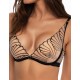 Бюстгальтер бралетт пуш-ап Esotiq NUGAT 41400 бежевый+черный, Цвет: бежевый+черный, Размеры: 75C