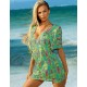 Пляжная туника Aquarilla PAREO/W2 multicolor, Цвет: зеленый, Размеры: S/M
