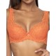 Бюстгальтер балконет тюльпан MAT CARMELA Pomaranczowy M-053-22, Цвет: оранжевый, Размеры: 65C