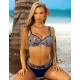 Раздельный купальник Verano FERNANDA multicolor-navyblue, Цвет: темно-синий, Размеры: L