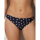 Женские плавки в горошек Ysabel Mora 82653 синий/белый, Цвет: синий/белый, Размеры: M