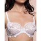Кружевной бюстгальтер Lormar Curvy YOURBODY bianco, Цвет: bianco (белый), Размеры: 80B
