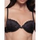 Кружевной бюстгальтер пуш-ап Lormar Easyup YOURBODY nero, Цвет: nero (черный), Размеры: 65B