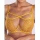 Кружевной мягкий бюстгальтер Kinga MILA 1109-SC жёлтый, Цвет: желтый, Размеры: 65J